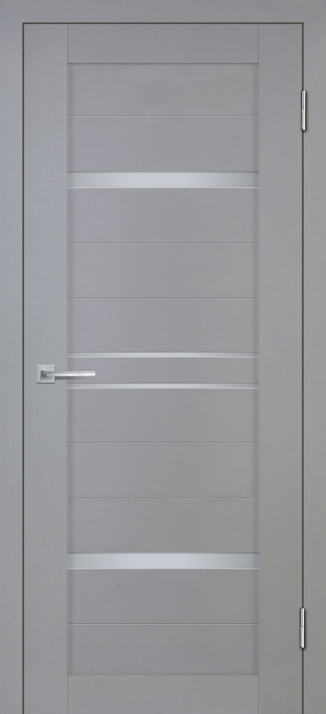 Межкомнатная дверь Деко-18 nanotex soft серый тик